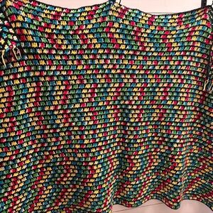 Colorful Crochet Blanket
